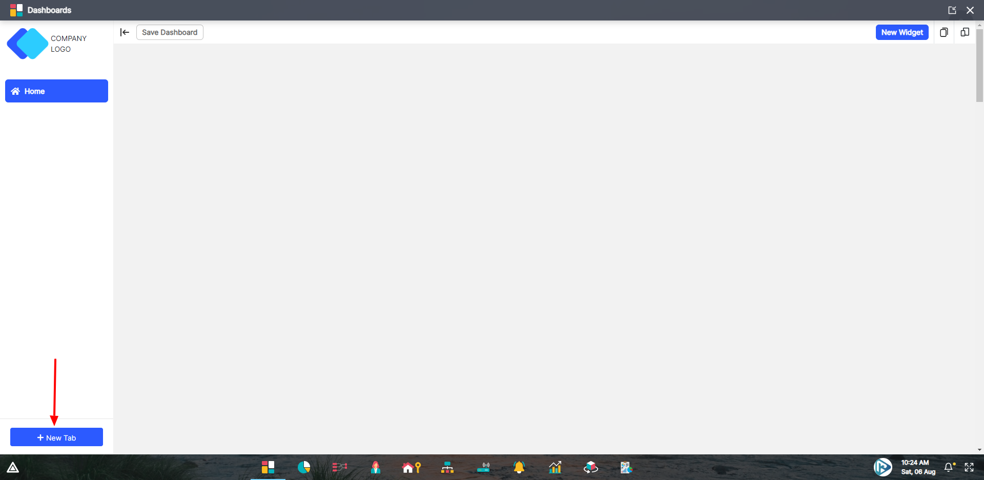 Dashboards app