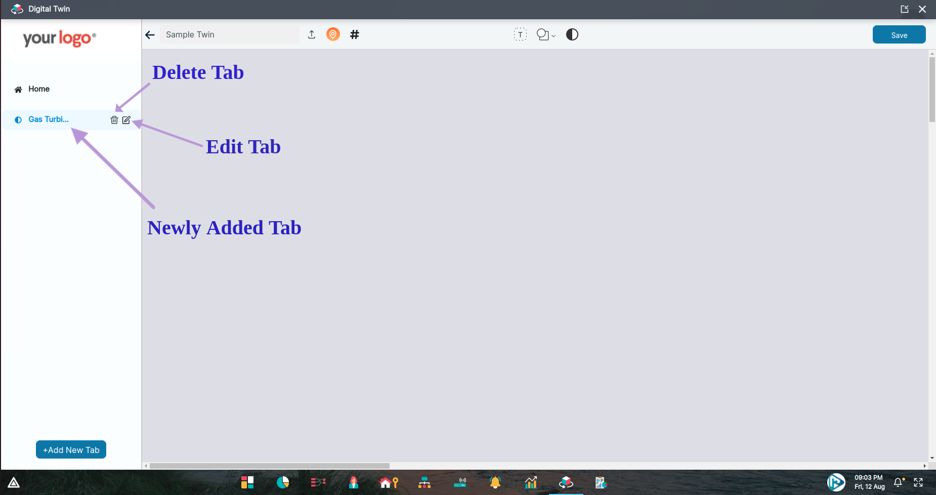 New Tab Added
