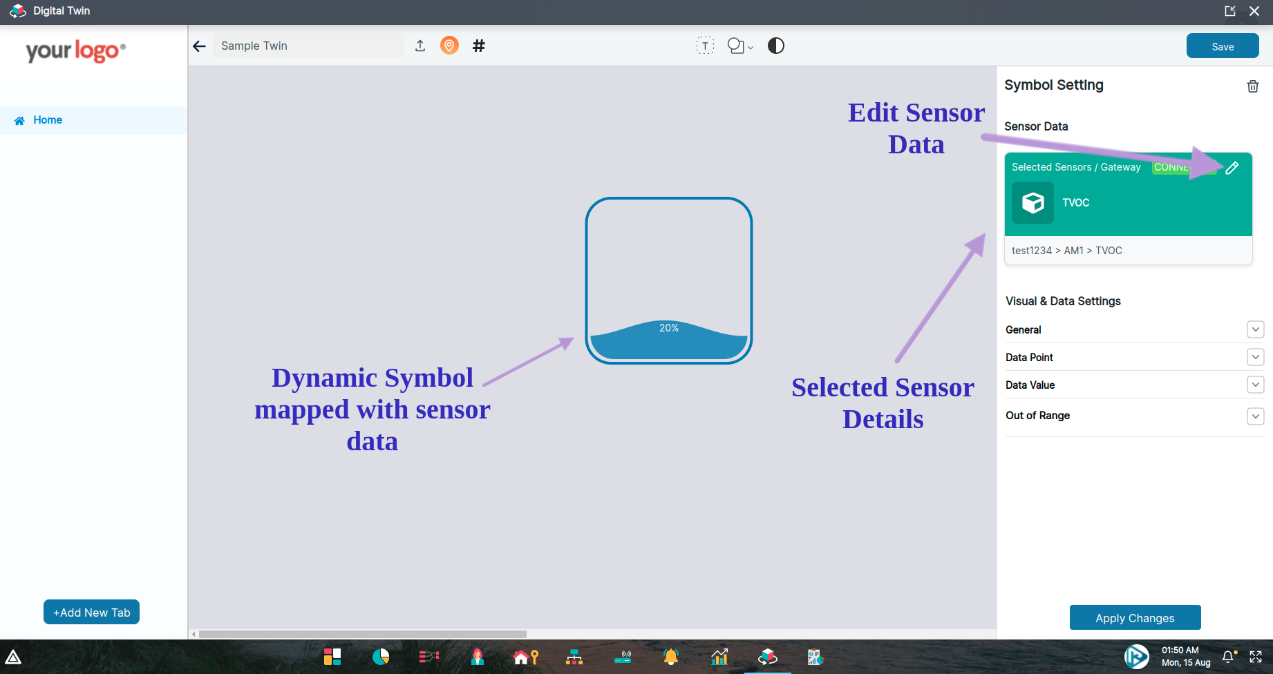 Dynamic Symbol mapped