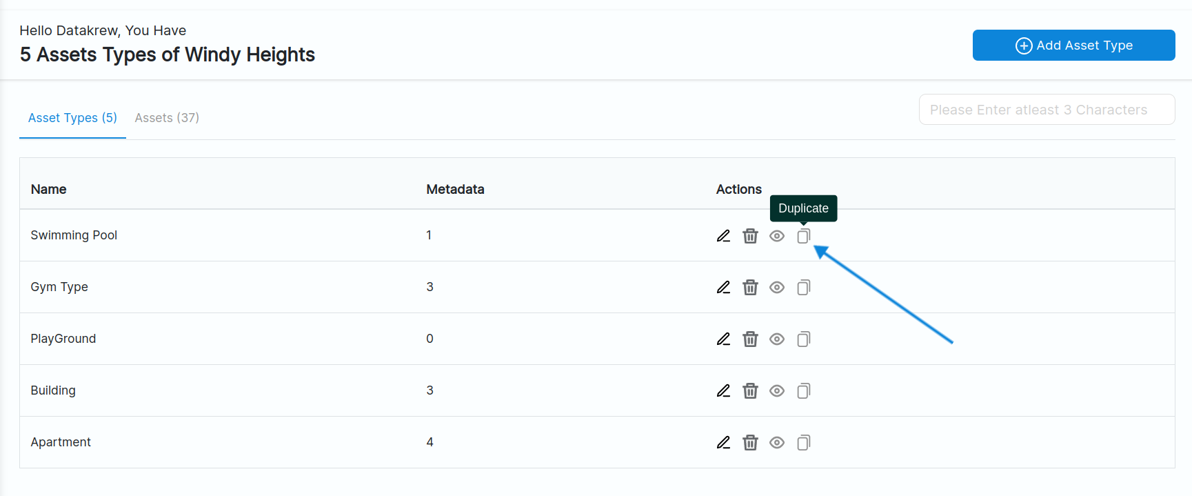 Entity Manager app