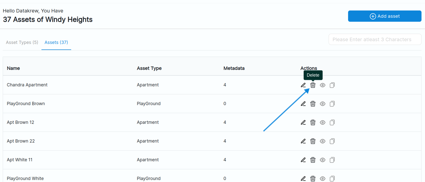 Entity Manager app