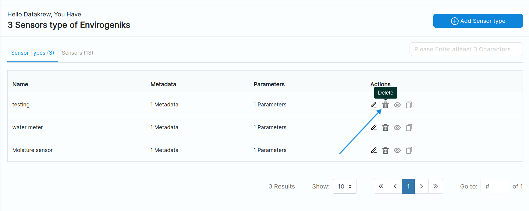 Entity Manager app