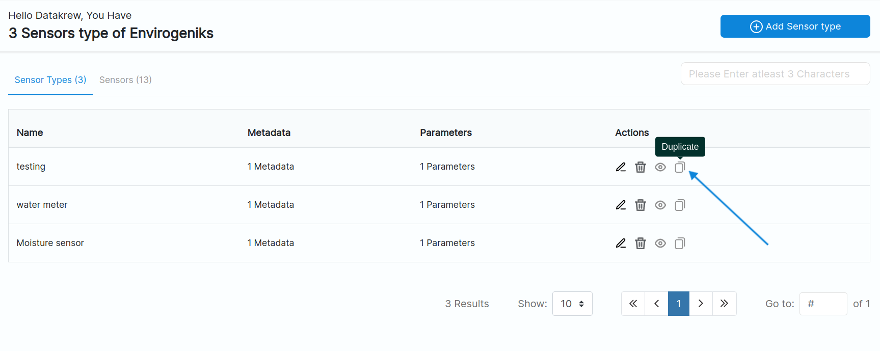 Entity Manager app