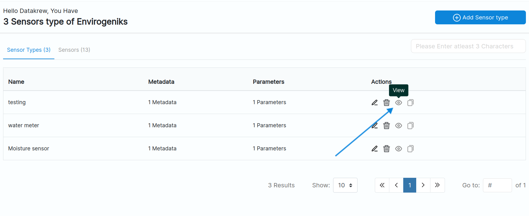 Entity Manager app