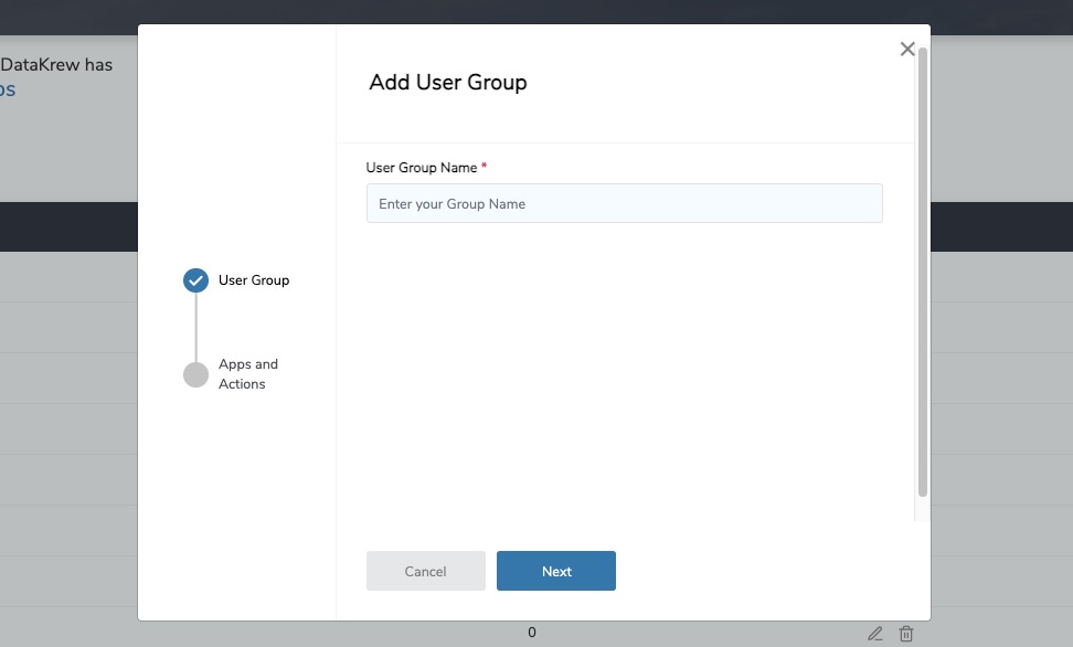 Role Manager app
