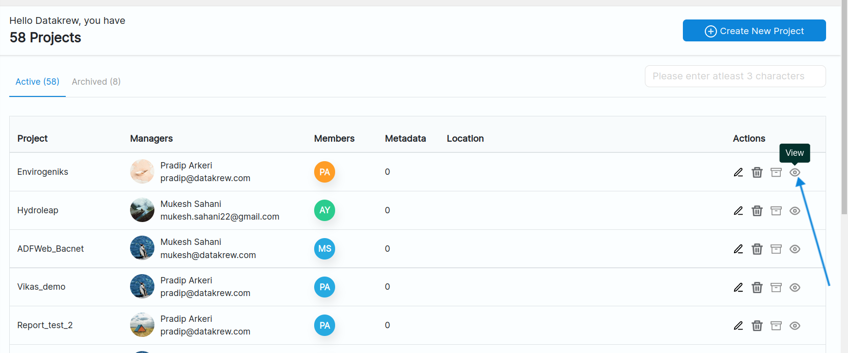 Role Manager app