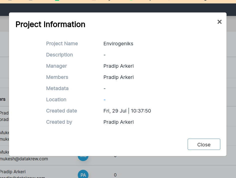Role Manager app